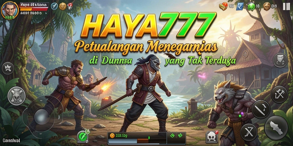 Screenshot HAYA777 menampilkan aksi mendebarkan dalam petualangan.