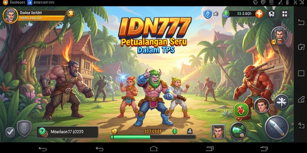 Tampilan gameplay seru IDN777 dengan aksi tembak-tembakan yang intens.