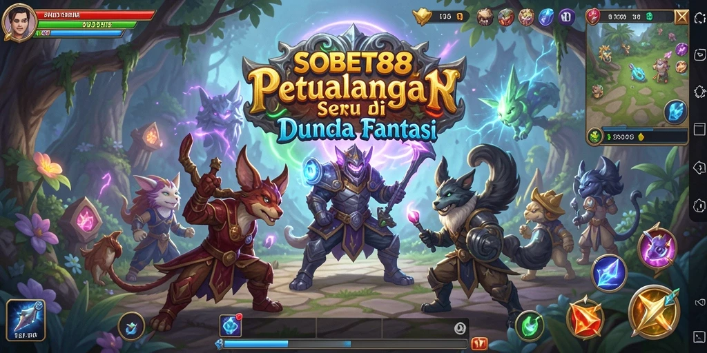 Tampilan gameplay menakjubkan dari SOBET88 dalam petualangan seru.